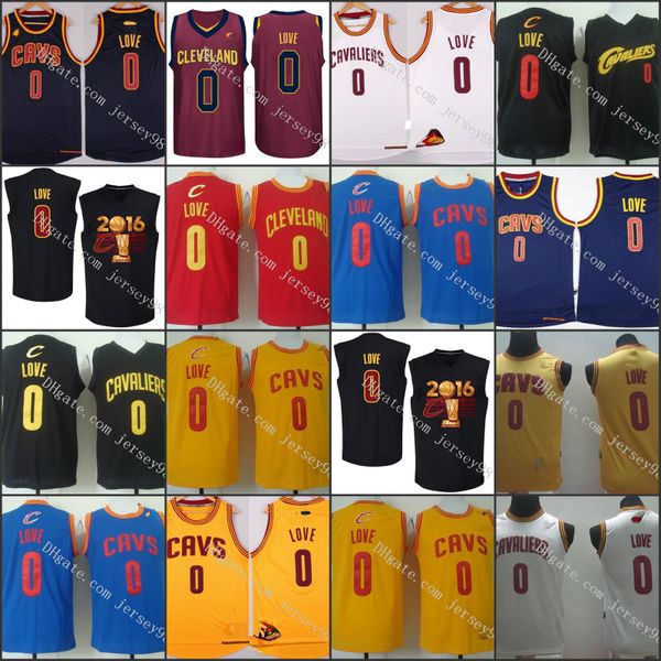 

cleveland cavaliers men #0 kevin love the retro basketball jersey, Black