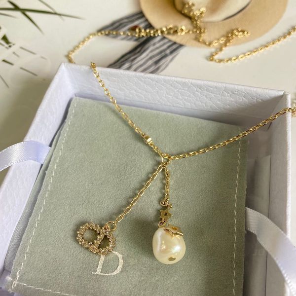 

70% off outlet online letter tassel shaped pearl necklace femininity net red neck chain fashion jewelry, Black