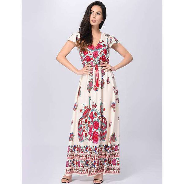 

fashion dress positioning printing women's long skirt, Black;pink