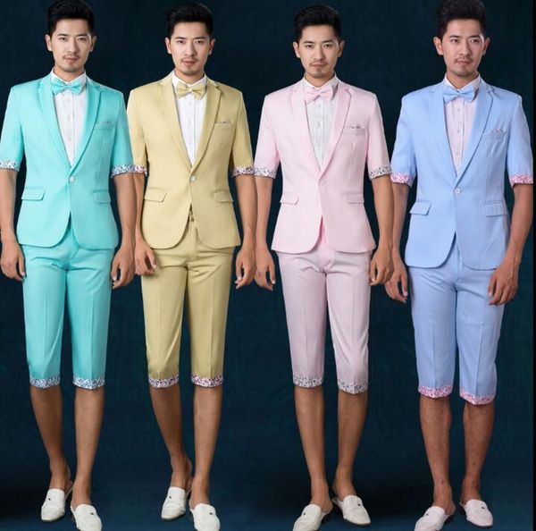 

blazer men formal dress latest coat pant designs suit terno masculino trouser marriage wedding suits for men's summer pink & blazers, White;black
