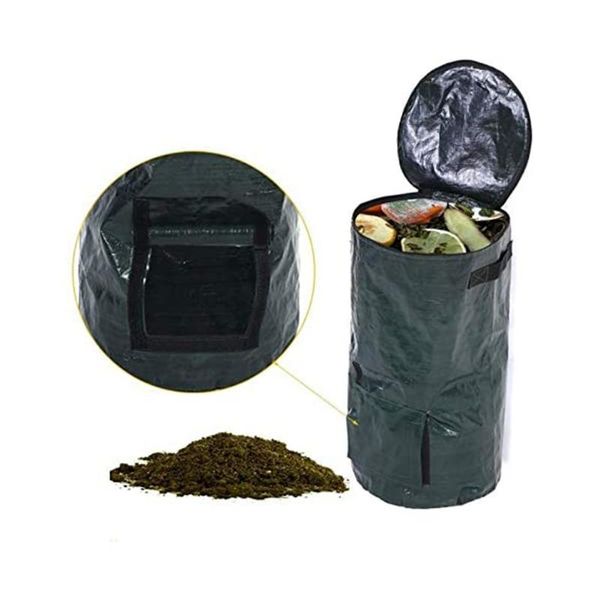 

planters & pots organic waste garden kitchen compost bag disposal