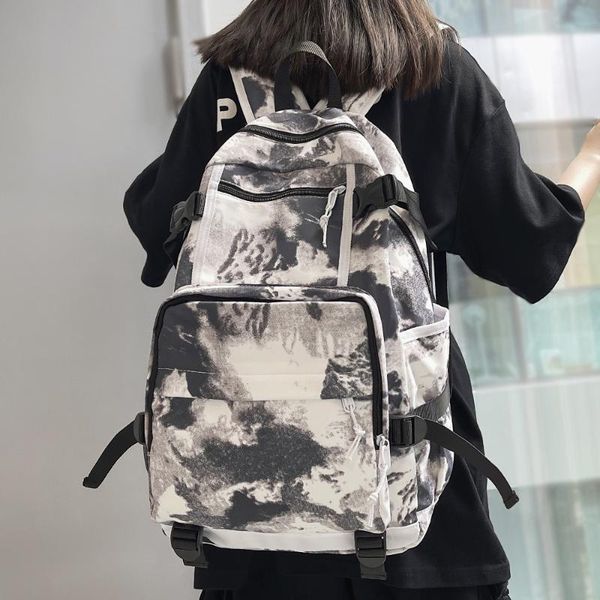 

backpack men lady travel graffiti print bag cool women kawaii female lapstudent fashion girl boy harajuku book backpacks