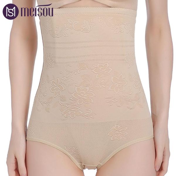 

women's shapers meisou brand high waist ladies body shaper slimming shapewear bulifter panties breathable tummy control, Black;white