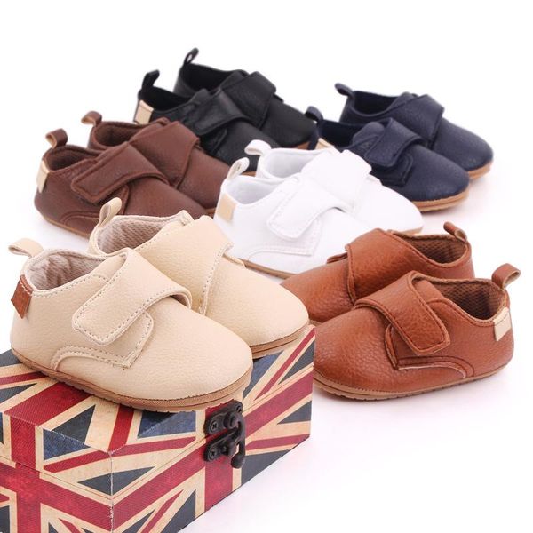 

first walkers baby small leather shoes children soft soled comfortable not tired feet to protect from injury walking
