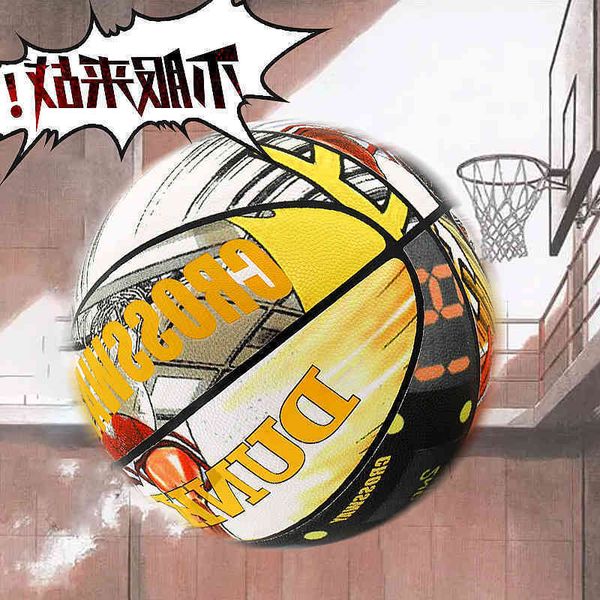 

straight cromway fancy street basketball dunk master watermelon gradient element no. 7 basketball