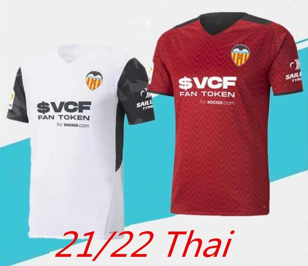 

2021 2022 valencia soccer jerseys camiseta de fÃºtbol 21/22 rodrigo parejo kang in gameiro gaya guedes c.soler football shirt, Black;yellow