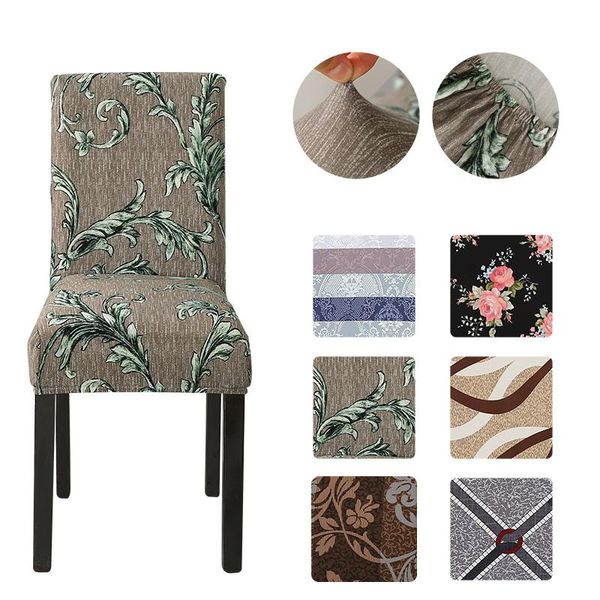 

fabric chair covers for dining room chairs spandex elastic kitchen office cover decoration wedding