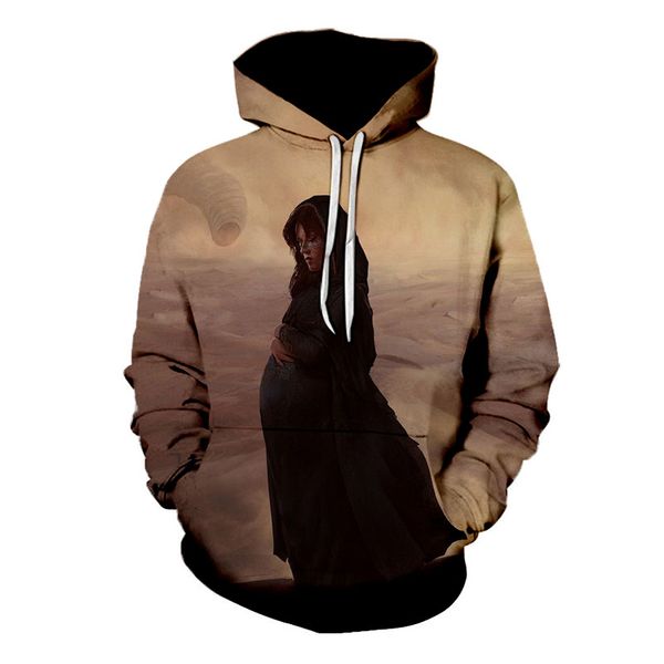 

game league of legends dune women's pattern 3d printing lol sweatshirt men's women's fashion hoodie harajuku hip hop pullover, White;black