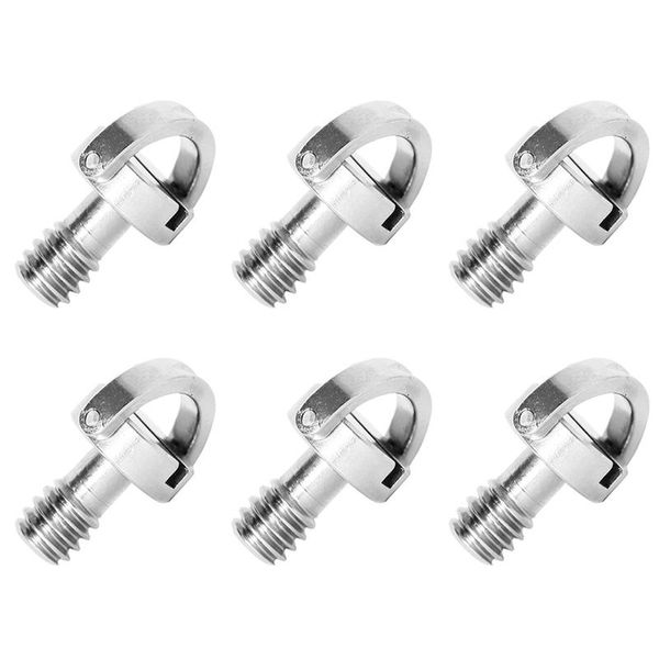 

1/4 d-ring pull ring adapter for camera tripod monopod stainless head screws c-ring one-word pography accessories lighting & studio