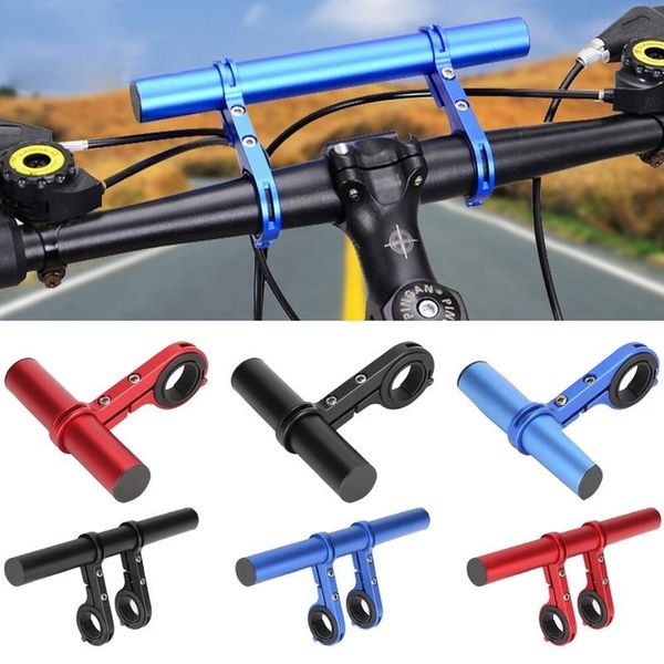 

bike handlebars &components 20cm aluminum alloy bicycle handlebar extender mountain front light bracket accessories mtb