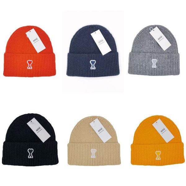 

outdoor hats fashion love knitted hat winter luxury warm cap, Black;white