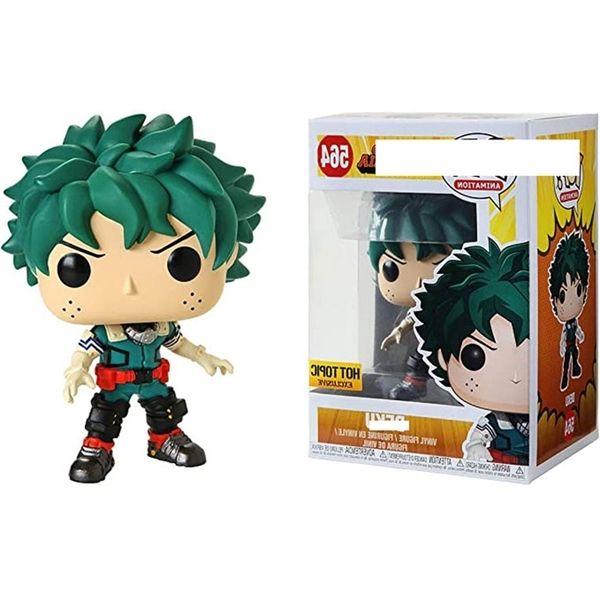 

83funko pop is surrounded by hand-made doll model ornaments. my hero college green valley comes out of jiuolmett