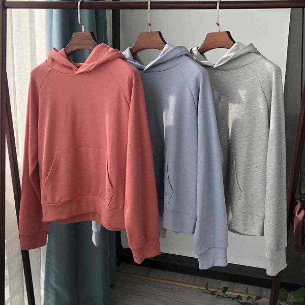 

hoodies autumn cotton hooded sweatshirt women's pullover xmm9, Black