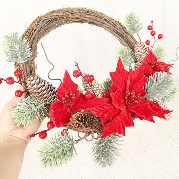 

decorative flowers & wreaths hanging wreath rattan/bamboo/metal iron ring hoop crafts xmas decorations christmas wedding ramadan