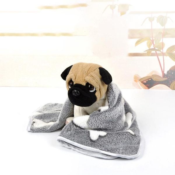 

pet blanket plus velvet thick warm coral fleece kennels & pens