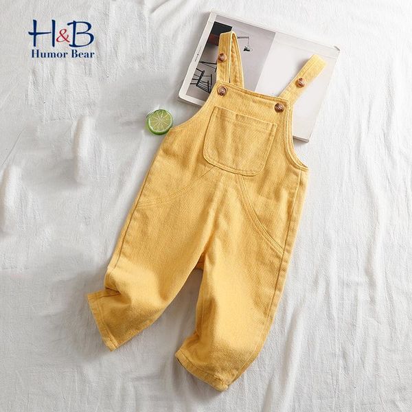 

humor bear girls jumpsuit summer overalls bib pants infant children's clothing kids outfits jumpsuits, Blue