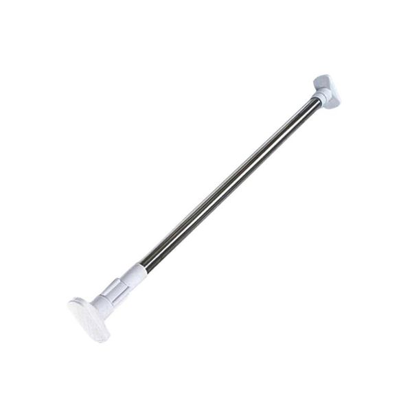 

shower curtains 50-80cm multifunction curtain pole stainless steel expansion door rod tube