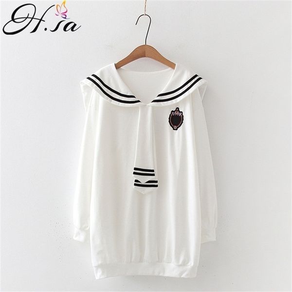 

women casual sweater jumpers navy collar long pullover sweaters sleeve hoody korean knit 210430, Black;gray