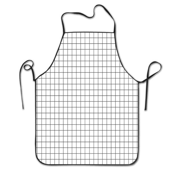 

kitchen baking personality apron restaurant chef garden handmade grid aprons