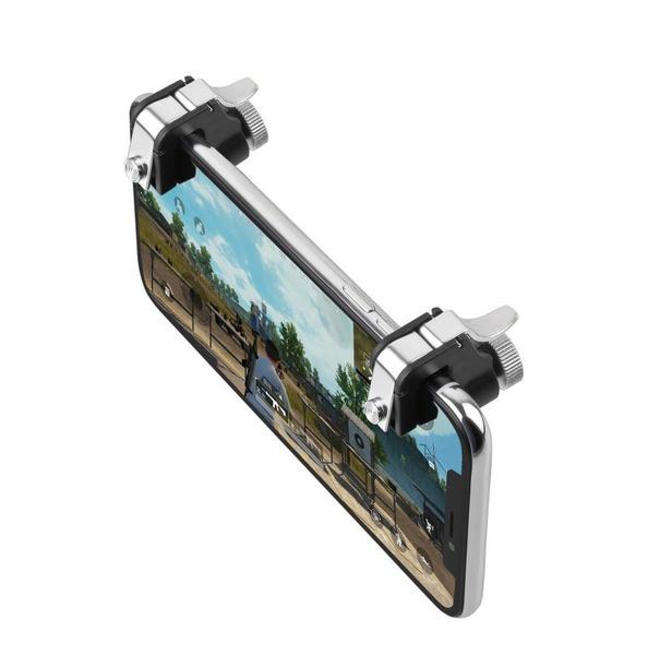 

game controllers & joysticks mobile phone fire button smart gaming metal trigger l1 r1 shooter for andriod controller