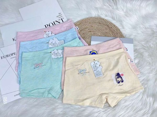 

051 girls' pes cartoon boxers printed children's boxers, Camo