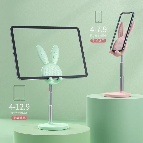 

cell phone mounts & holders cute stand cartoon ears deskheight angle adjustable holder for ipad tablet