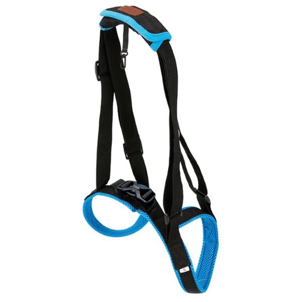 

dog collars & leashes adjustable lift harness for back legs pet support sling help weak stand up dogs leash aid assist reliable good tool