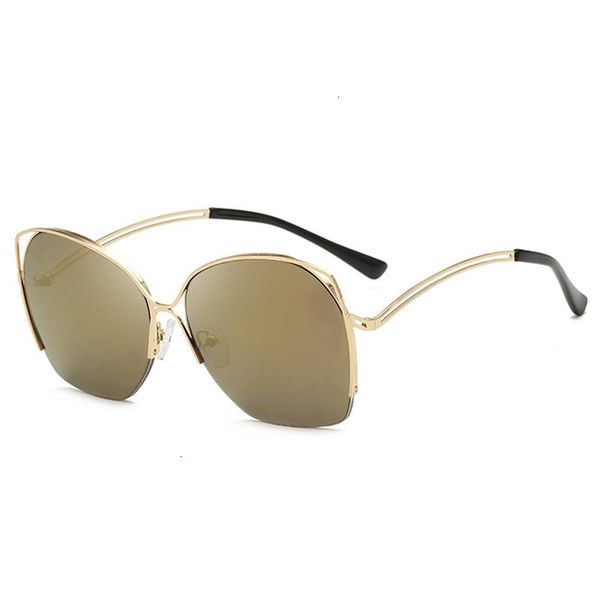 

sunglasses european and american big box full metal hollow sunglasses, White;black