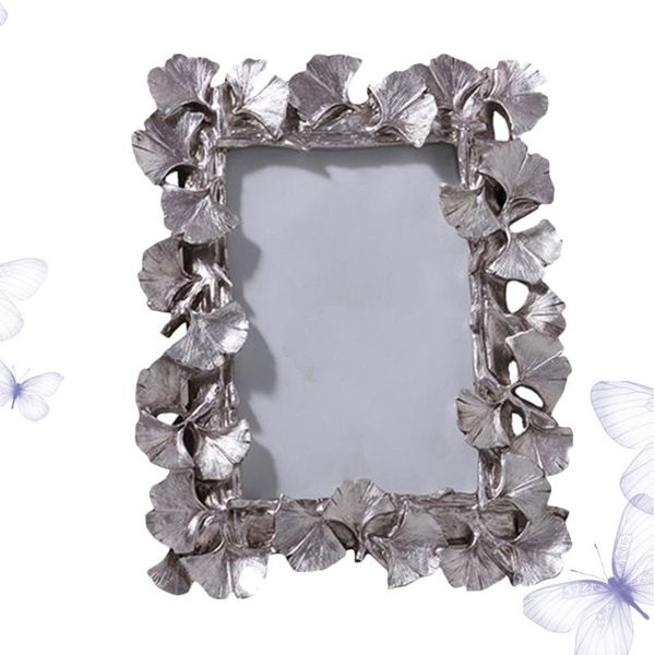 

frames ginkgo leaf po frame stylish picture creative holder home deskdecoration for bedroom living room (23.3x18.5cm