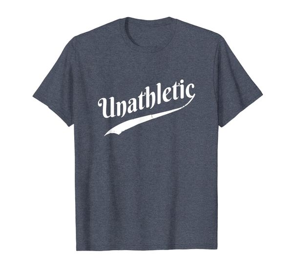 

lazy sports unathletic t shirt, White;black