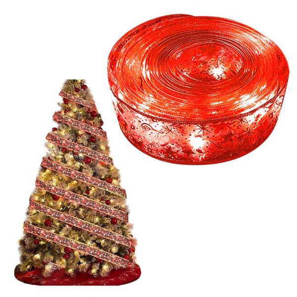 

gift wrap led waterproofs battery-powered christmas party decoration indoor and outdoor hanging light string drop 2022