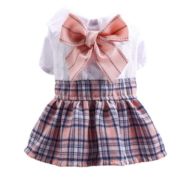 

dog apparel summer dress for pets clothes chihuahua bow princess skirt puppy clothing spring dresses dogs pet sailor