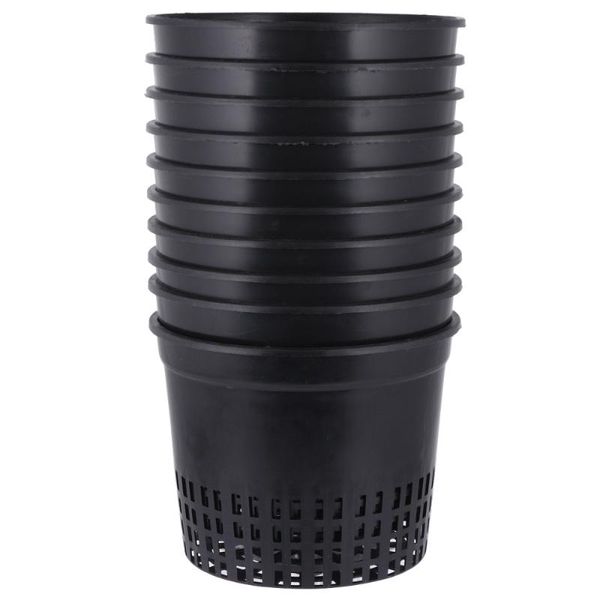 

decorations 10pcs hydroponics growing cups soilless culture basket planting baskets water grass pot for store home
