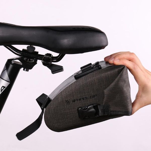 Açık Çantalar Yüksek kaliteli bisiklet bisiklet su geçirmez depolama eyer çantası koltuk bisiklet kuyruğu arka kese aksesuarları TD300651