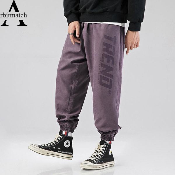 

men's pants dark letters sweatpants men 2021 brand jogger oversize fashion streetwear hip hop trousers male loose fit harem, Black