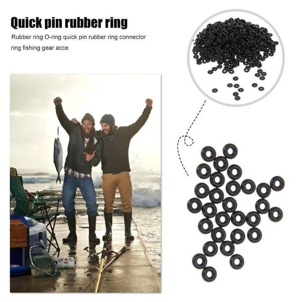 

100pcs/bag 3.1mm 3.7mm carp fishing round rig ring tackle accessories quick change o shape rings