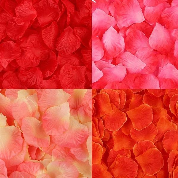 

other accessories 100piece/lot 5*5cm artificial flowers simulation rose petals decorations wedding marriage room flower, White