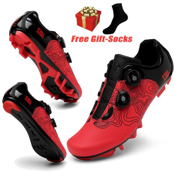 

cycling sneakers sapatilha ciclismo men outdoor sport shoes women mountain bike racing sneaker man footwear, Black