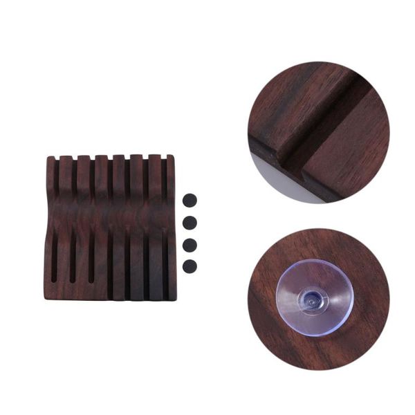 

hair scissors 1pc wooden barber shop storage rack hairdressing tools display