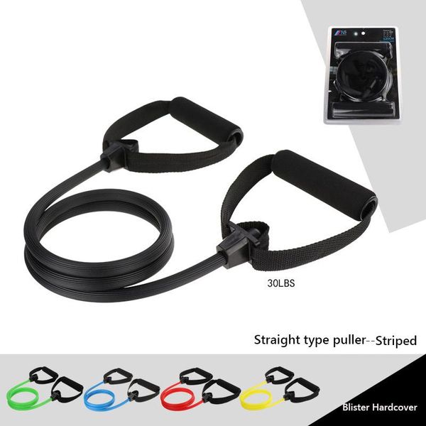 

120cm high elastic latex tube chest slimming multifunctional fiitness equipment resistance zone home gym pull rope bands