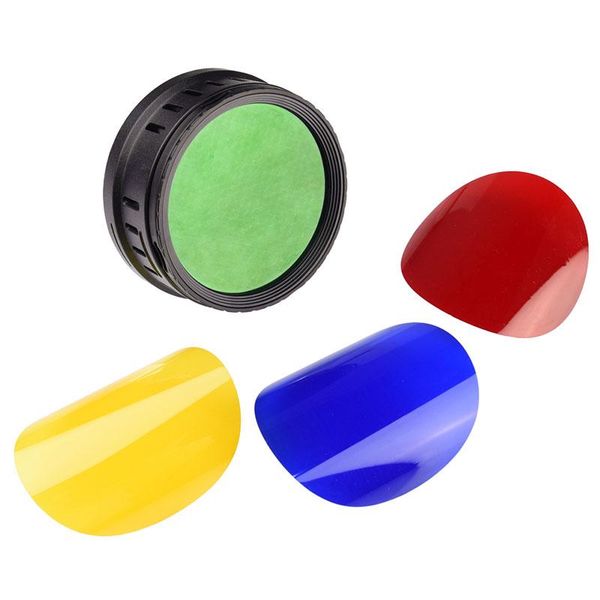 

tripods godox bd08 (bd-08) honeycomb grid set barn door with color filter for ad400pro outdoor flash