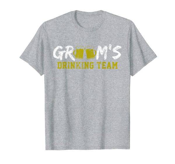 

groom's t-shirt bachelor party drinking gift, White;black