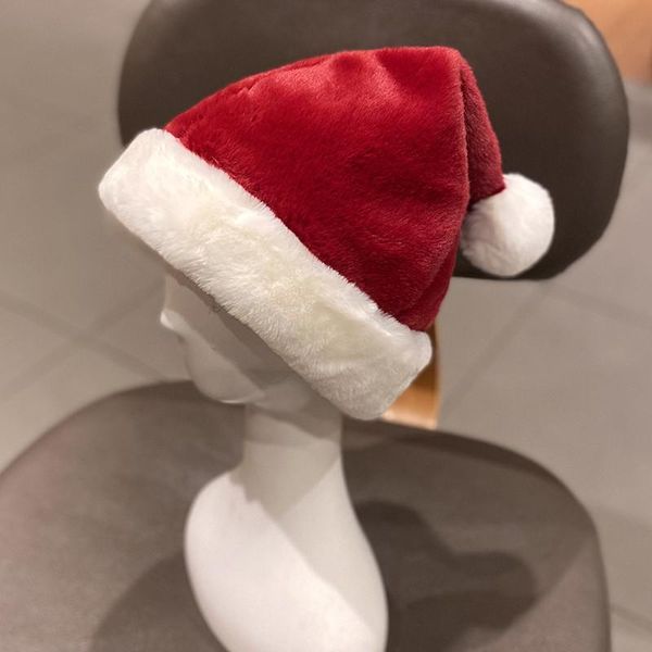 

beanies christmas santa claus red hats caps for children xmas decor year's gifts home party supplies
