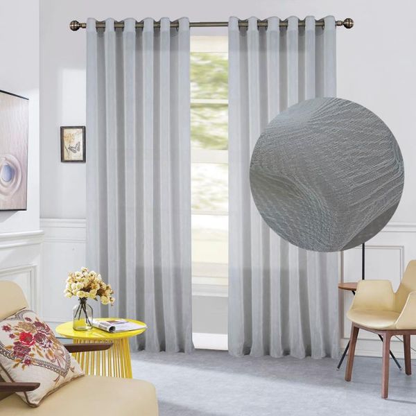 

curtain & drapes retro deco home geometric jacquard floral american style sheer window curtains pencil pleat grommet for living bedroom
