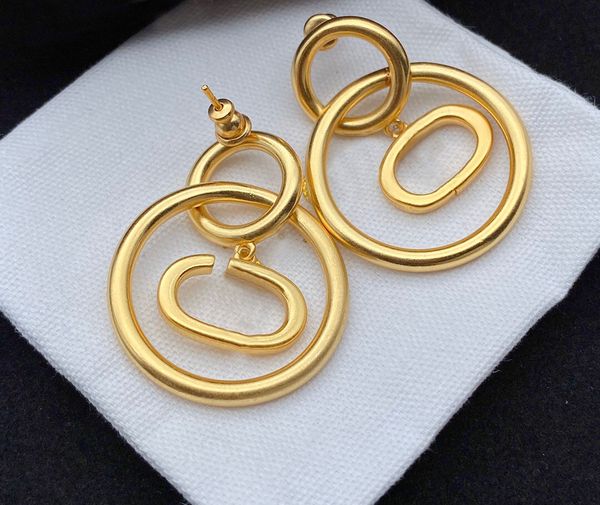 

fashion earrings des boucles d'oreilles for lady women party wedding lovers gift engagement jewelry with box nrj, Golden;silver