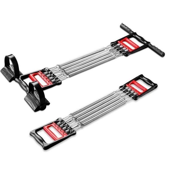 

spring chest developer expander men tension fitness stainless steel muscles exercise workout equipment resistance bands