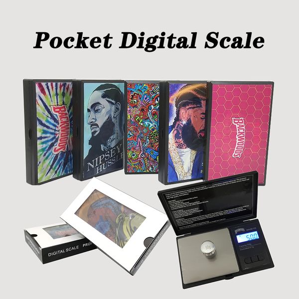 

pocket digital scale 700gx0.1g 500gx0.01g 3d printed pattern professional mini size lcd high precision electronic scales