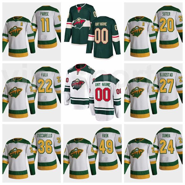 

reverse retro minnesota wild hockey 11 zach parise jersey 20 ryan suter 22 kevin fiala 36 mats zuccarello 24 matt dumba home stitched, Black
