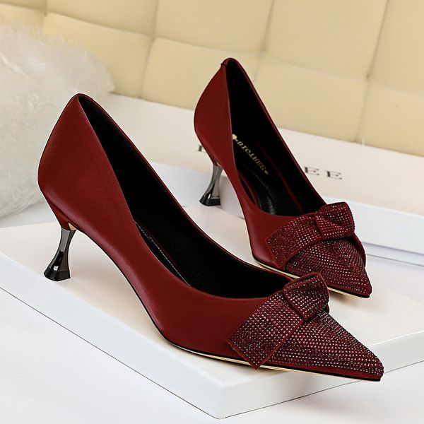 

2021women high heels low kitten heels green fashion pumps sequin crystal stripper lady party wedding shoes 1, Black