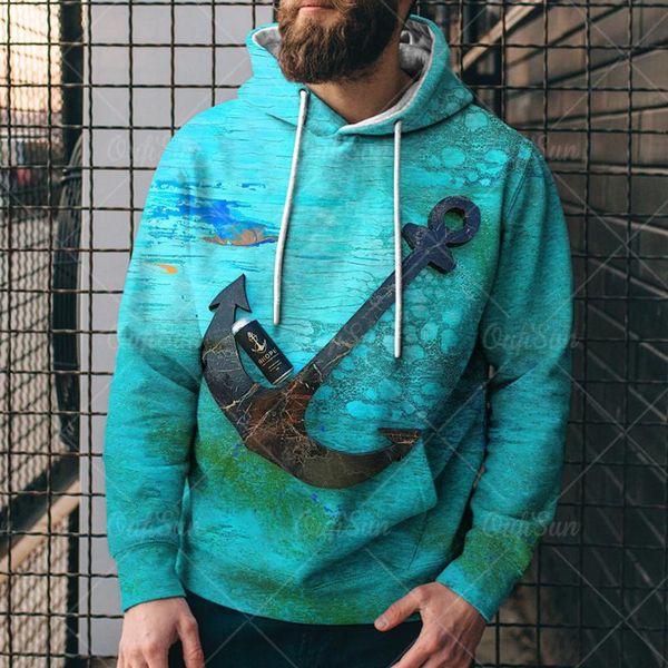 

men's hoodies & sweatshirts 3d printing pirate hoodie 2021 street loose fashion casual jacket sportswear, Black